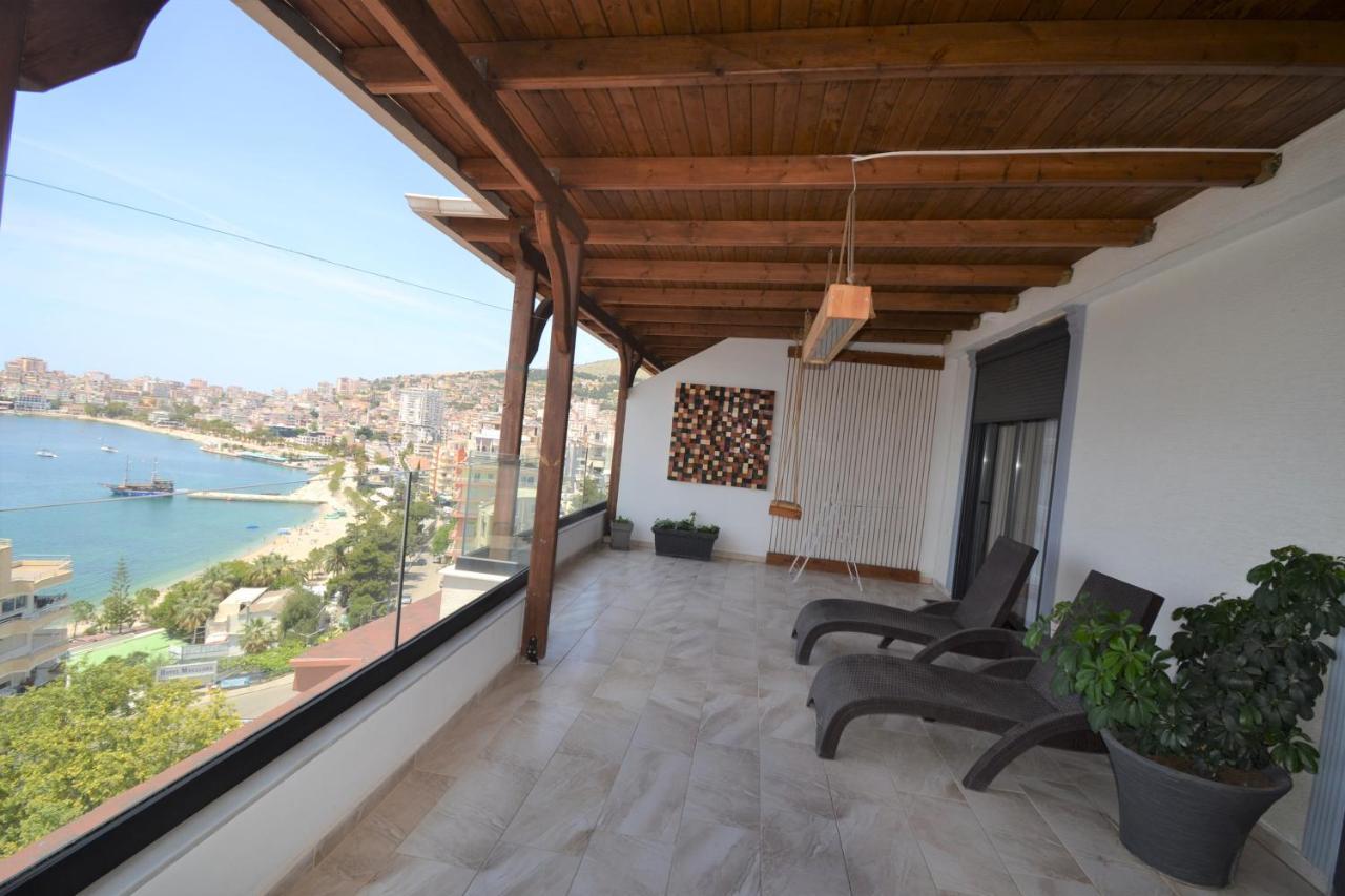 Luxury Penthouse B&E Daire Saranda Dış mekan fotoğraf