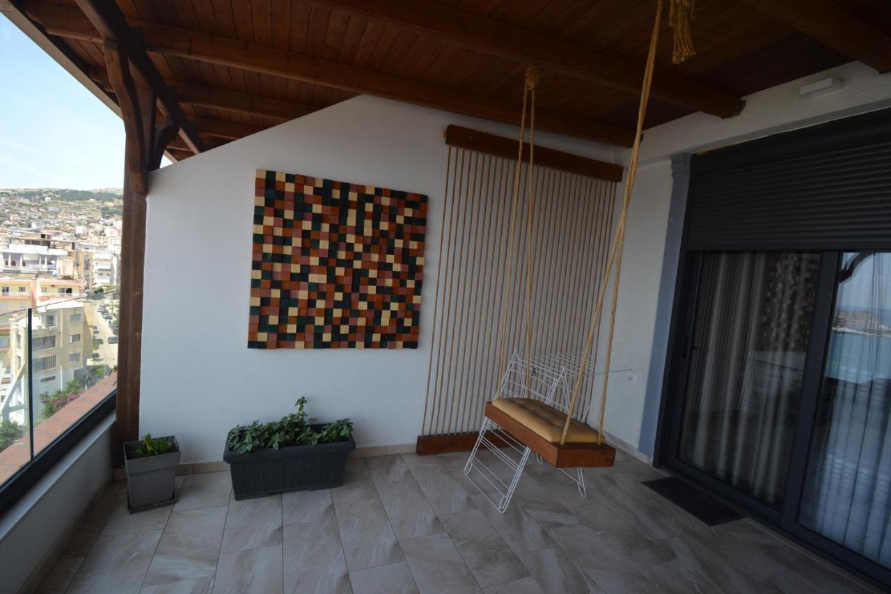 Luxury Penthouse B&E Daire Saranda Dış mekan fotoğraf