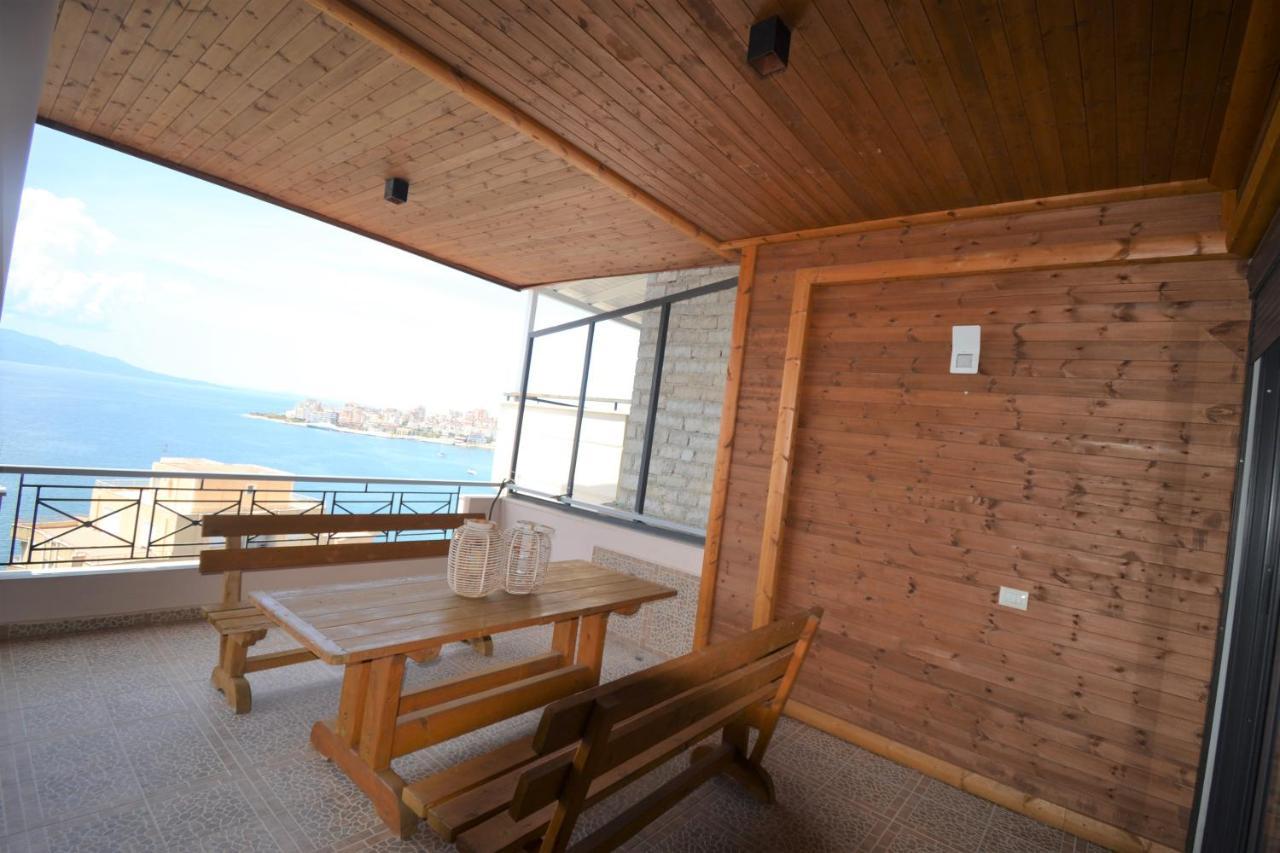Luxury Penthouse B&E Daire Saranda Dış mekan fotoğraf