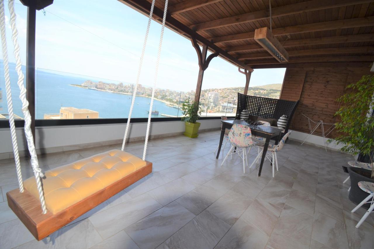 Luxury Penthouse B&E Daire Saranda Dış mekan fotoğraf